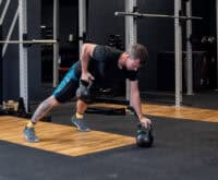 ćwiczenia unilateralne - renegade row