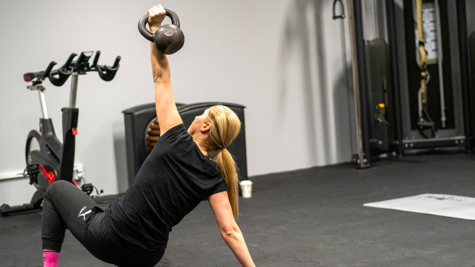 Kettlebell clean — nauka techniki w boksie