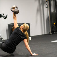 Kettlebell clean — nauka techniki w boksie