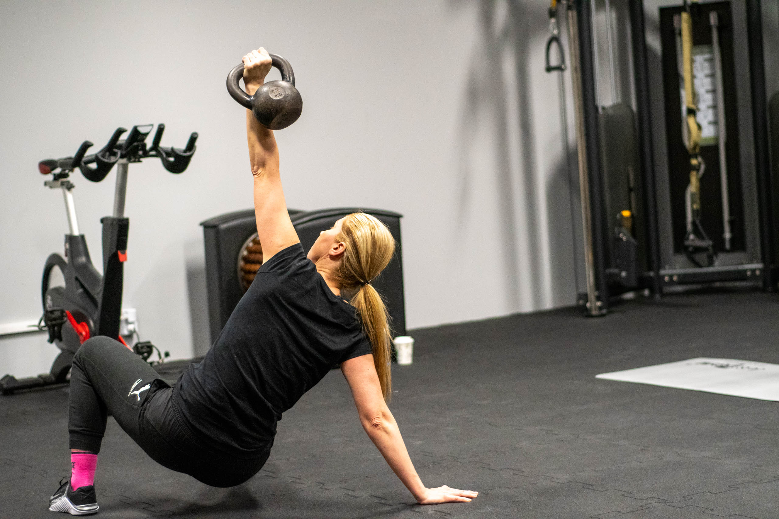 Kettlebell clean — nauka techniki w boksie